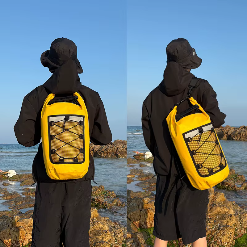 40L flottant sac sec pour kayak natation plage étanche Sports nautiques Rafting canotage sac à dos maille