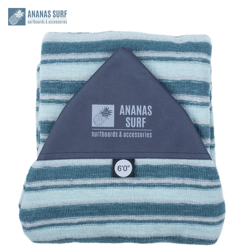 Ananas Surf Surfboard Sock, Soft Cover Bag, Kite Wakesurf Foil Board Protective Fabric, Point Antarctique, 6'0 ", 185 cm