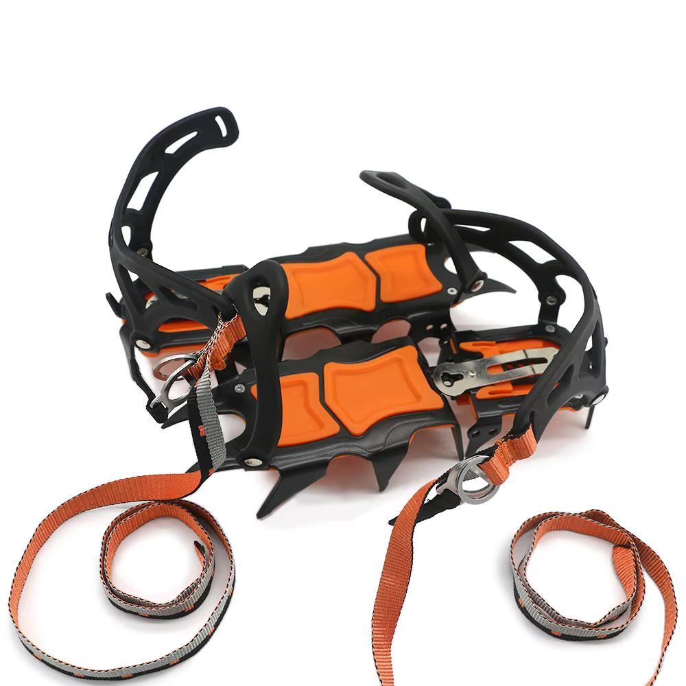 Crampons coordonnants en acier inoxydable pour la glace et la neige