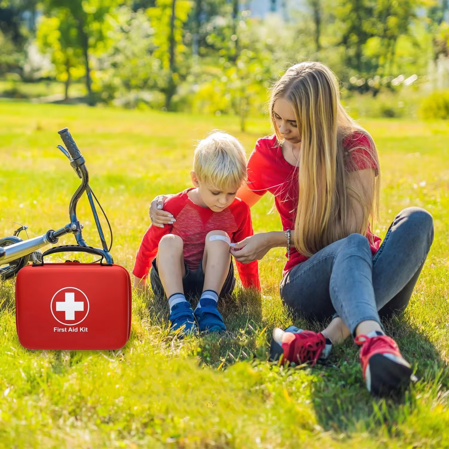 Sac de premiers secours en PU étanche 2025, vide pour voyage en plein air, voiture, maison, Kit de survie d'urgence, Camping domestique, petite boîte médicale