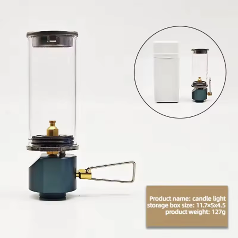 Lampe de camping au gaz portable pour l'extérieur
