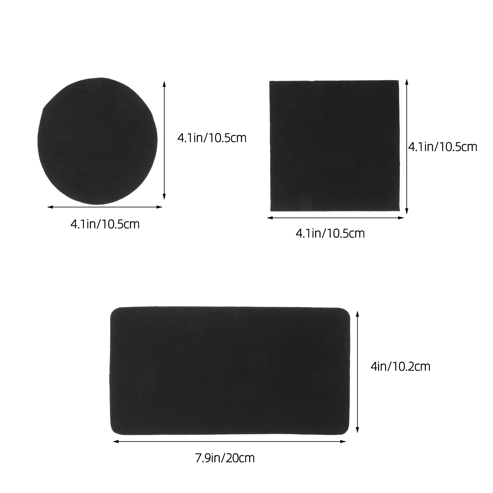 Kit de réparation de Trampoline, 6 ensembles, patchs, trous, pièces, Suite, accessoires de tente en Tpe, tapis adhésif