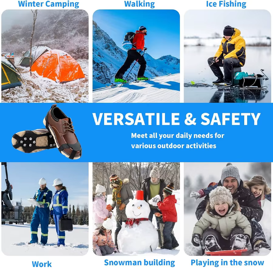Crampons – pinces à glace pour chaussures