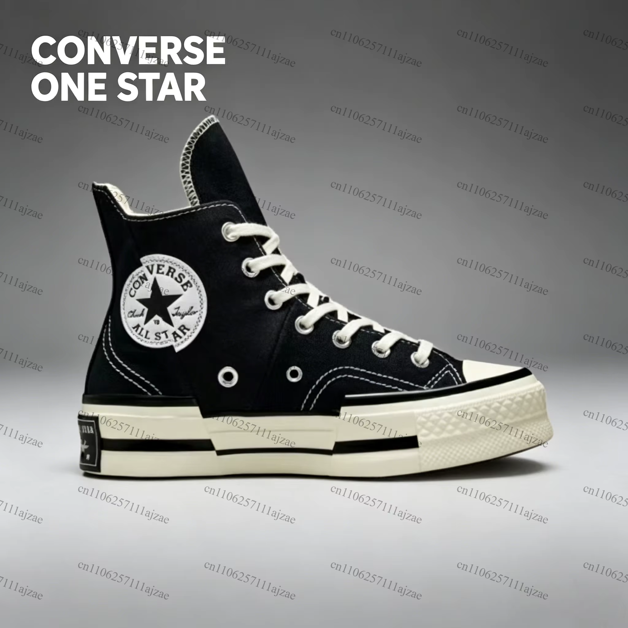 Nouvelles baskets montantes en toile unisexe Chuck Taylor All Star 2026 – Chaussures décontractées classiques rétro antidérapantes pour la marche