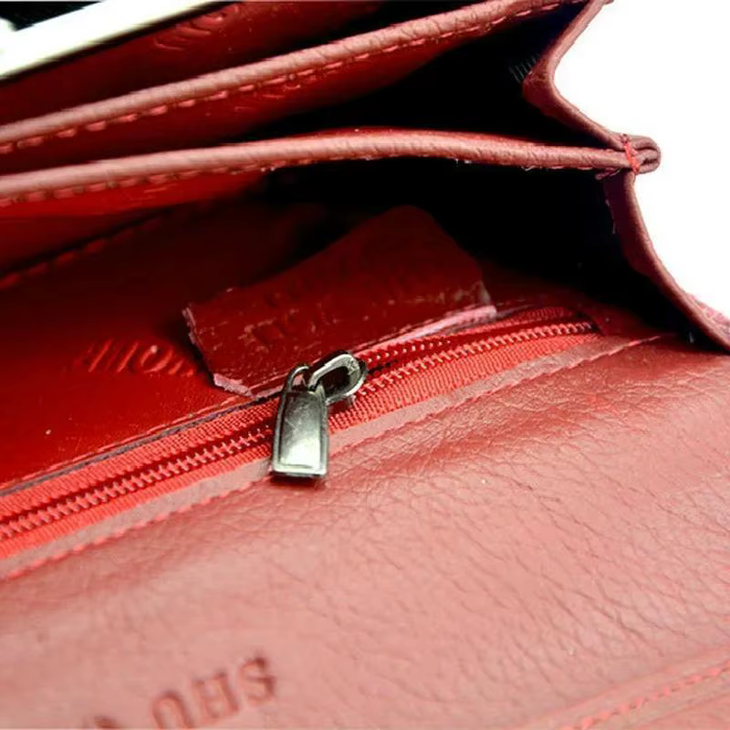 Portefeuille en cuir à motif de mode pour femmes