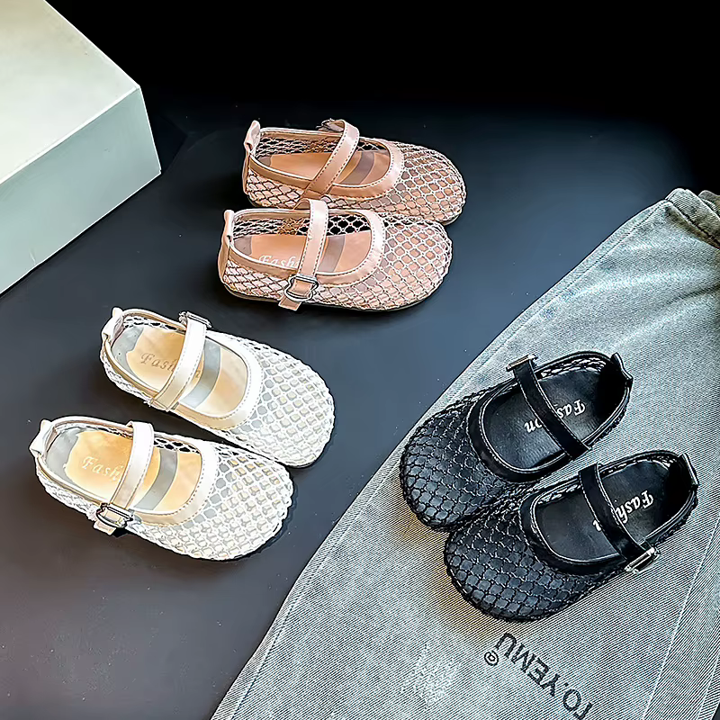Chaussures plates d'été pour enfants