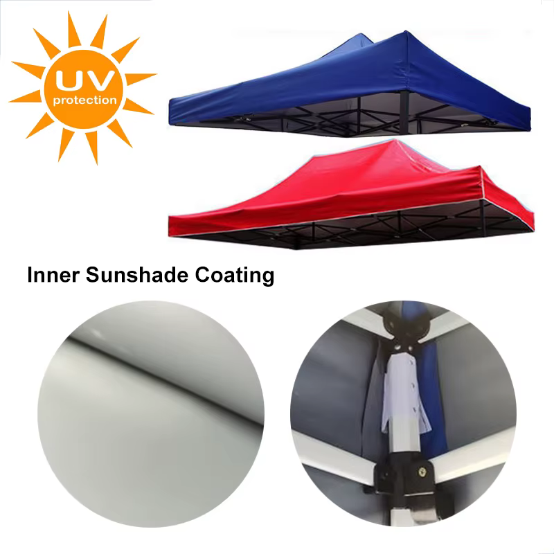 Tente imperméable et résistante au soleil