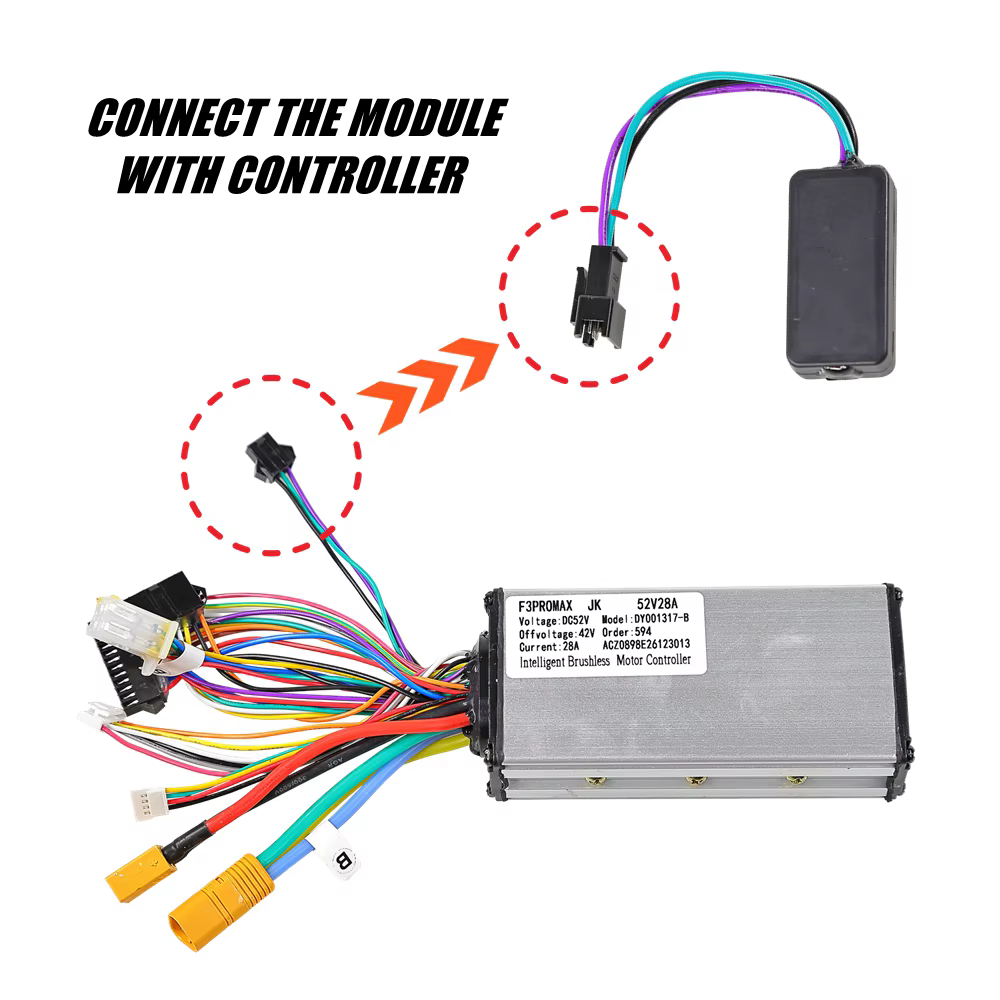 Interrupteur à distance pour limiteur de vitesse pour certains scooters électriques AUSOM L1 L2 MAX DT2 PRO K20 GOSOUL 2 KUGOO F3 PLUS, de 25 km/h à puissance illimitée