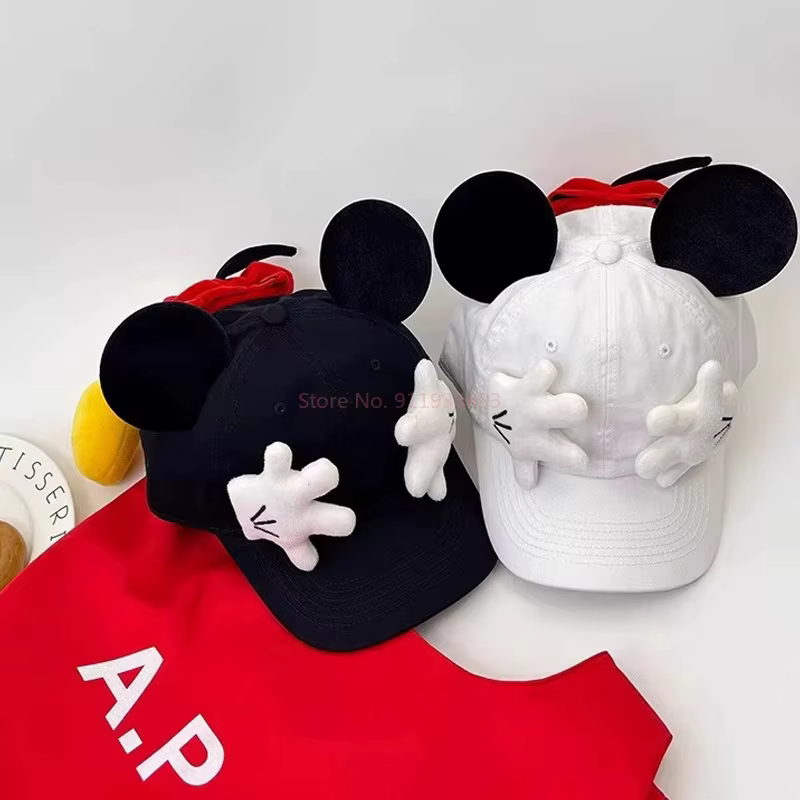 Casquette de baseball Mickey au design de dessin animé