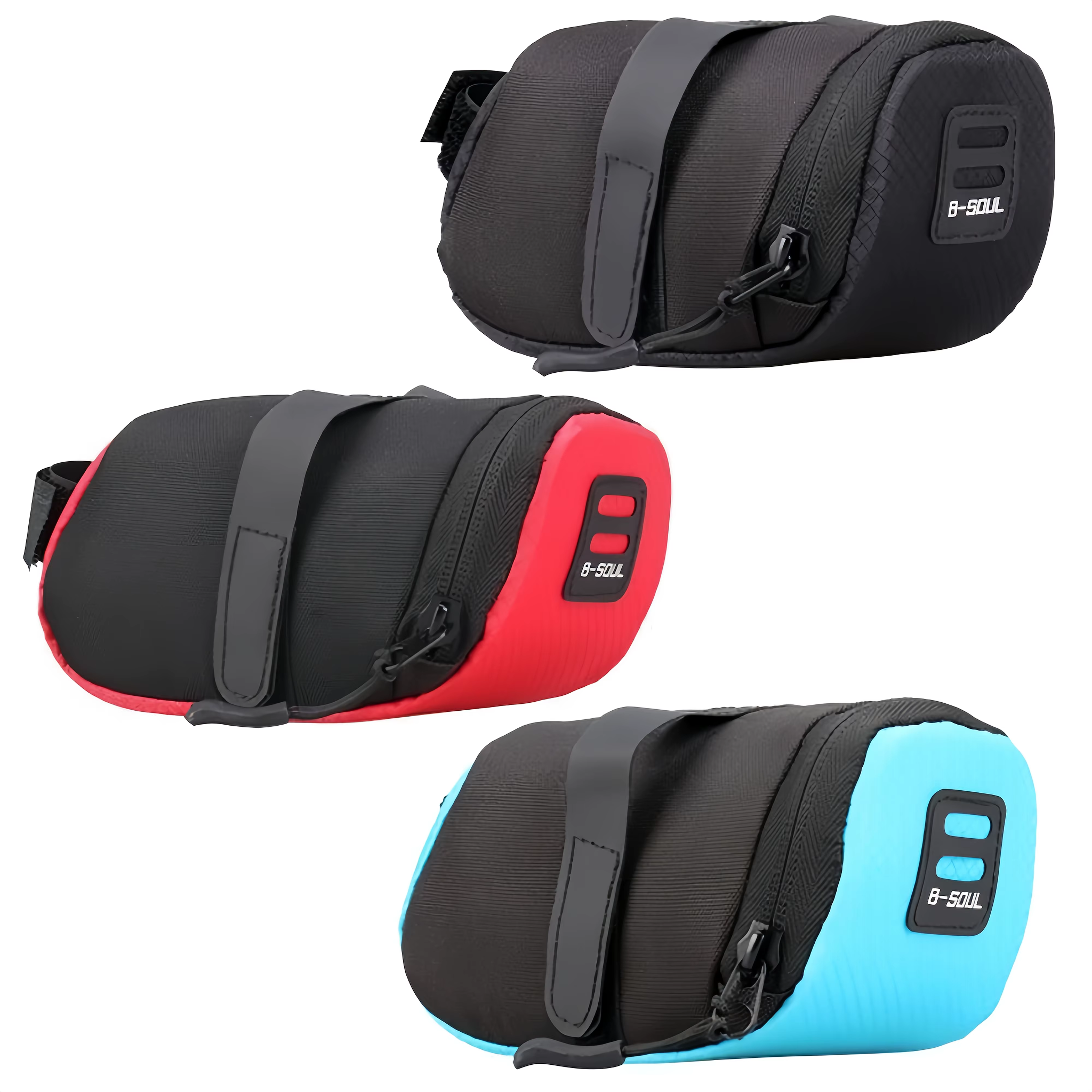 Nouveau sac de vélo, VTT, vélo de route, trousse à outils grande capacité, sacoche de selle pour le cyclisme en extérieur, sacoche arrière de vélo