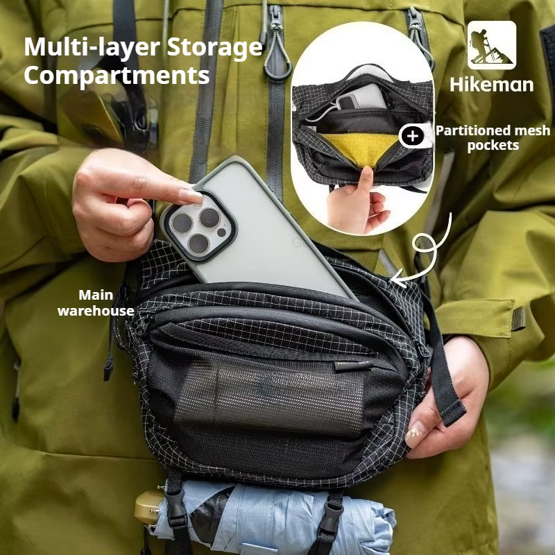 Sac de poitrine tactique HIKEMAN