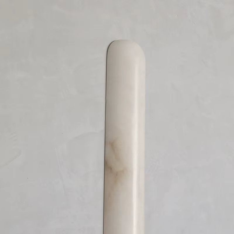 Applique murale LED en marbre naturel espagnol 40/60cm, luminaire décoratif pour la maison, le hall, le restaurant, la chambre, la salle de bain, en cuivre