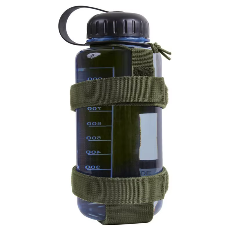 Molle bouteille d'eau pochette sac Portable militaire en plein air voyage randonnée porte-bouteille