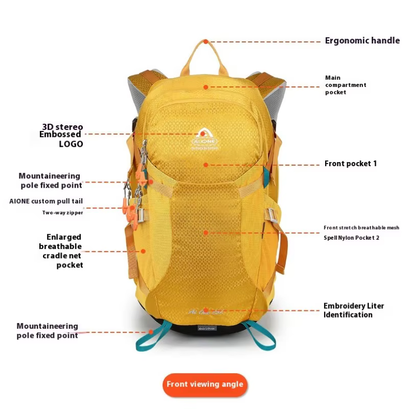 Sac à dos d'extérieur au Design classique