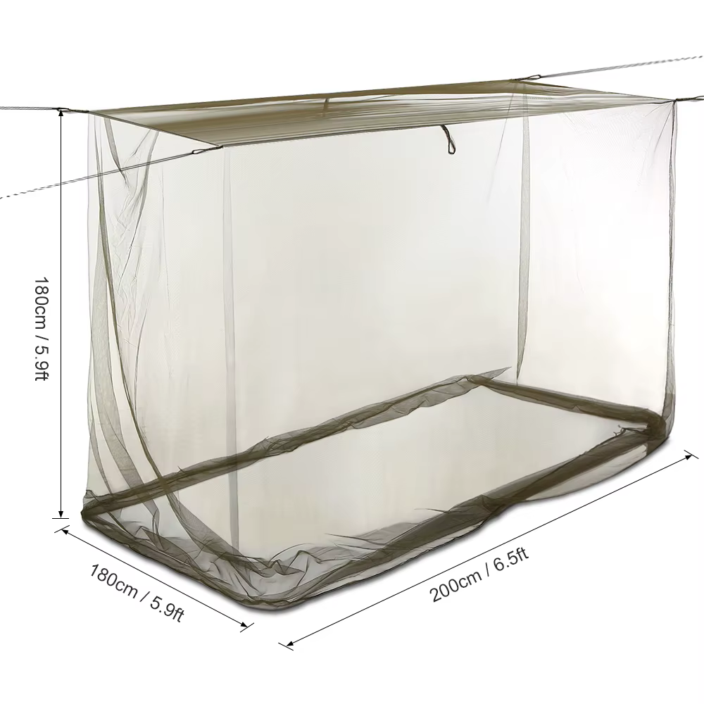 Filet de tente de Camping en maille anti-moustiques