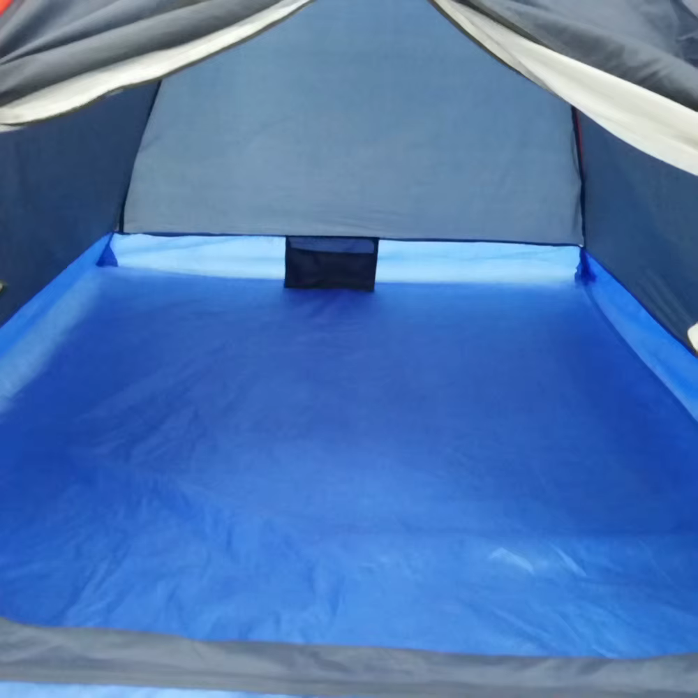 Tente de camping monocouche avec sac pour 2 personnes