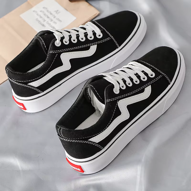 Chaussures en toile pour étudiantes, baskets blanches respirantes et polyvalentes, nouvelle collection printemps 2025
