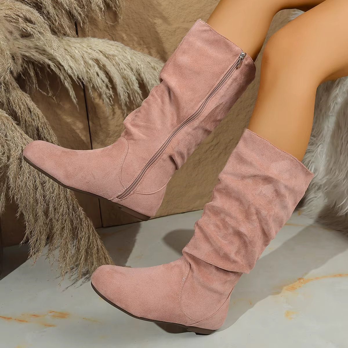 Nouvelles Bottes Hautes Femme Hiver 2026