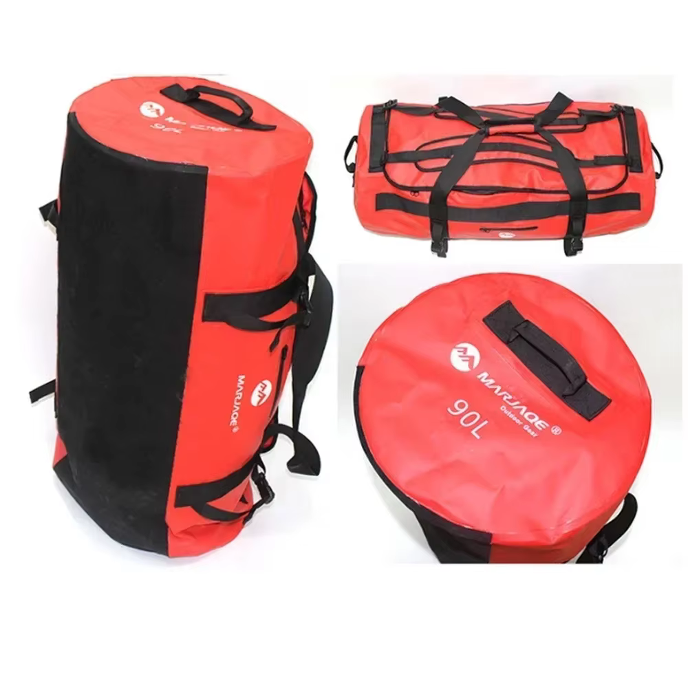 Sac de sport étanche pour kayak, dégager sèche, rangement pour bagages, plage, rafting, moto, voyage, camping, natation, 30L, 60L, 90L
