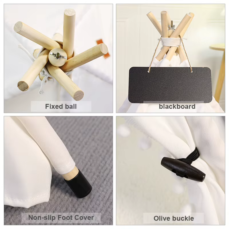 Tente tipi d'hiver pour animaux de compagnie avec coussin double face