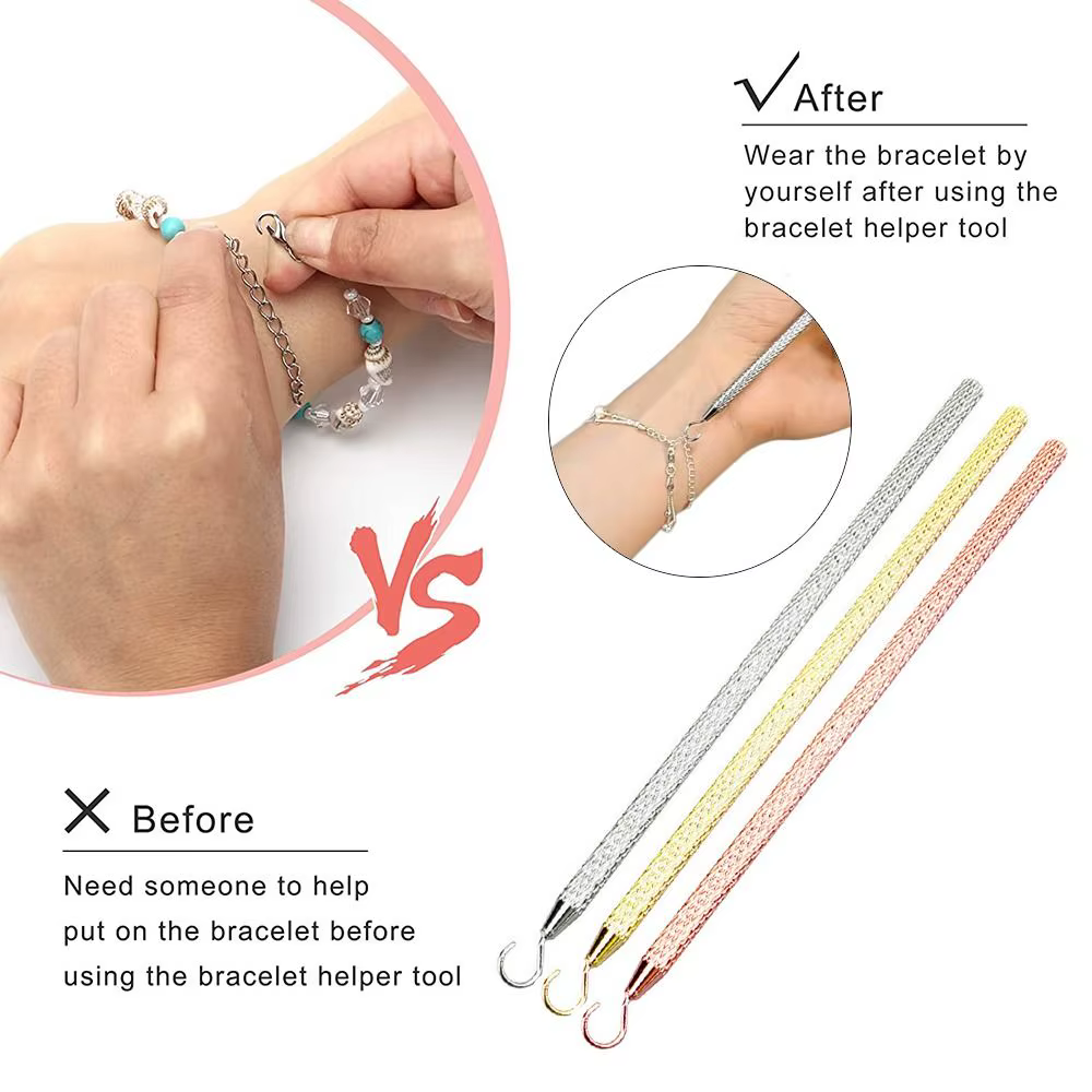 Bracelets de bijouterie, accessoires, colliers DIY, boucles de montre et accessoires de fermeture, clips multifonctionnels