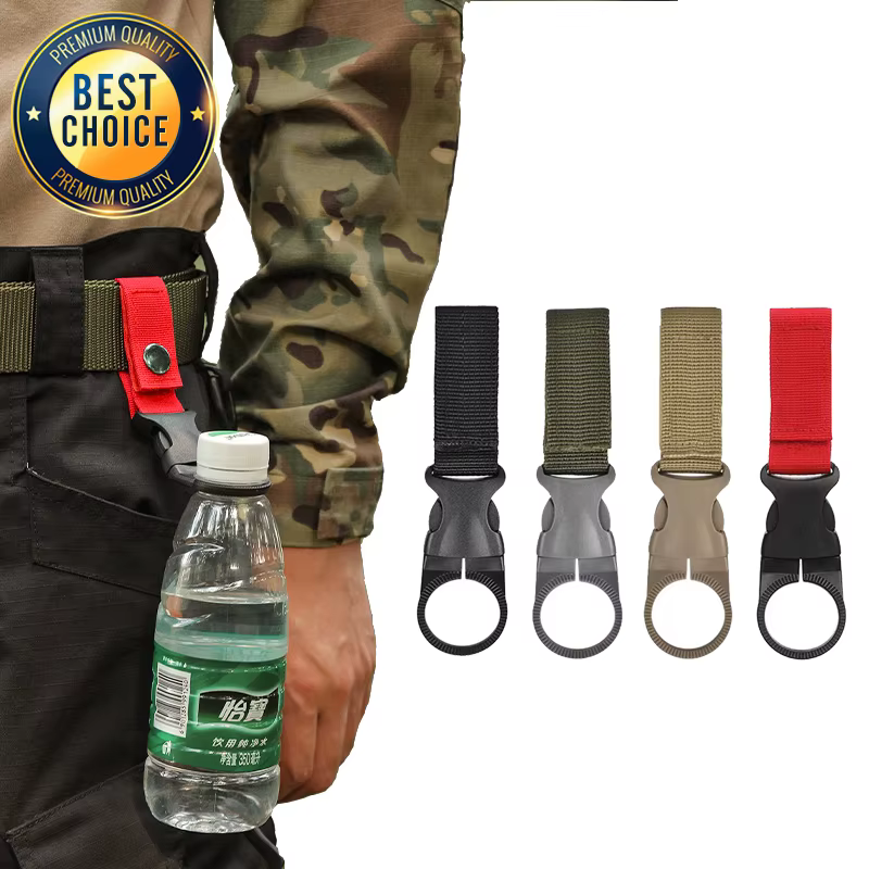 Mousqueton en nylon EDC pour porte-bouteille d'eau