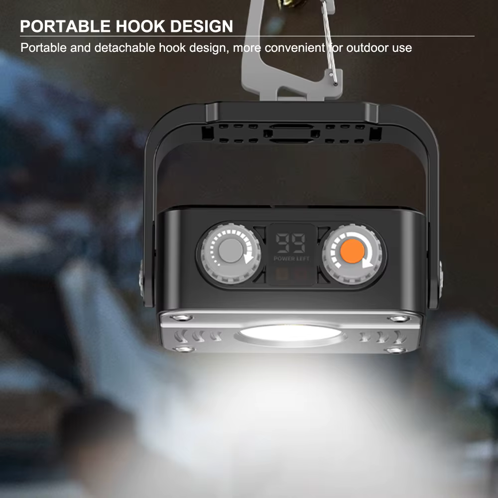 Asafee-Lampe de camping COB LED sous LM Tiki
