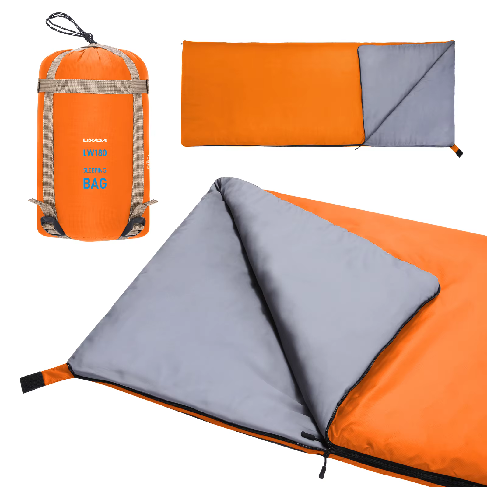Sac de couchage enveloppe ultraléger pour adultes