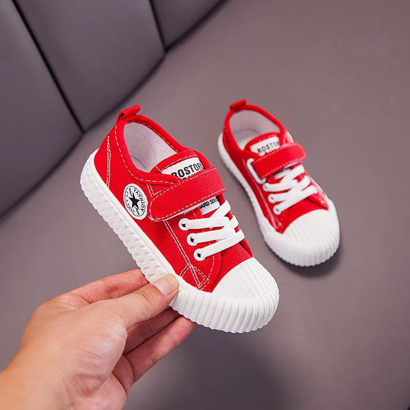 Chaussures en toile pour enfants, semelle souple, confortables, pour garçons et filles, respirantes, antidérapantes, chaussures de sport et de loisirs