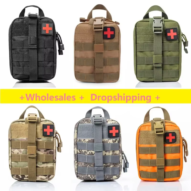 Sac d'extérieur pochette de survie boîte médicale extérieure sac SOS de grande taille sac de premiers secours en plein