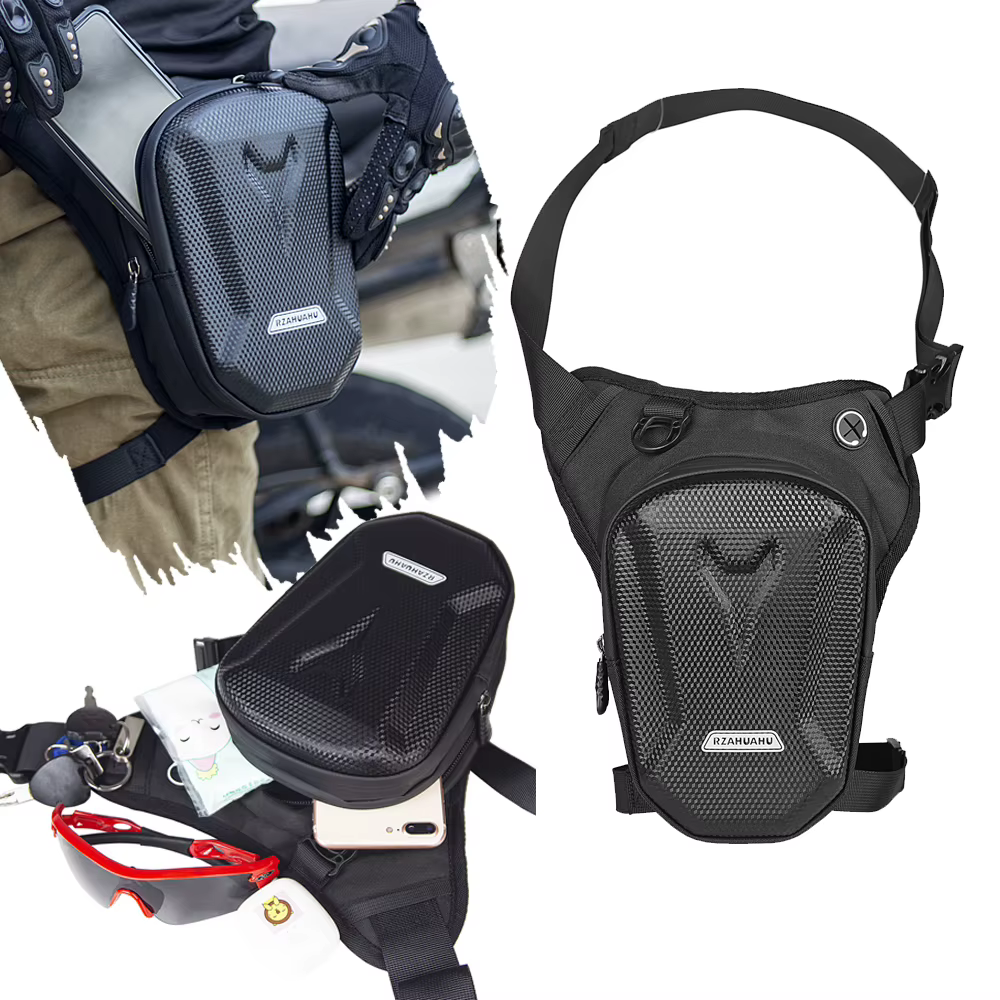 Sac de jambe de moto pour hommes