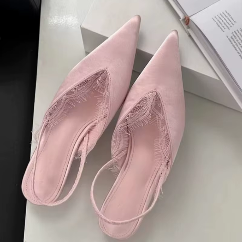 Robe de mode femmes sandales 2025 offre spéciale chaussures femme bout fermé