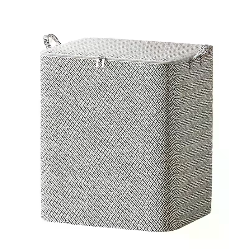 Sac de rangement pour vêtements de grande capacité avec poignée robuste pour la literie et les couvertures