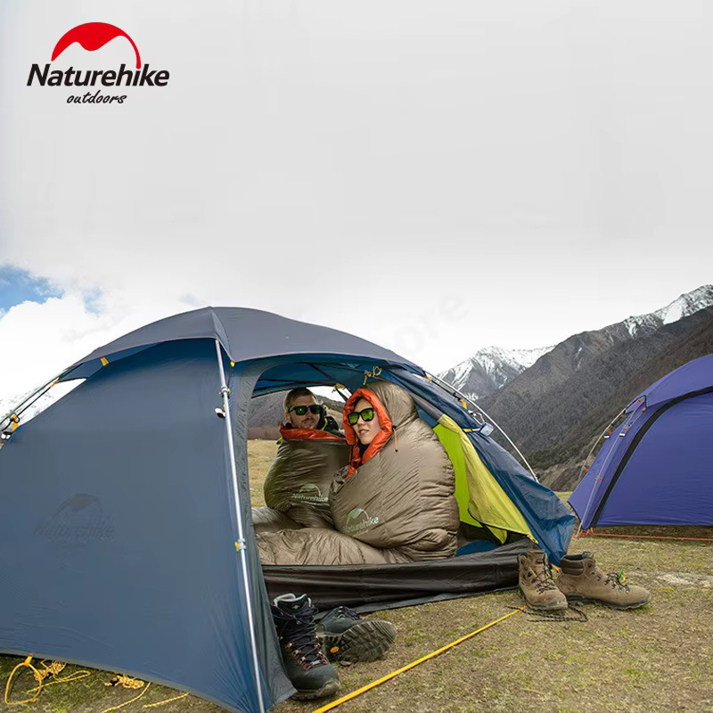 Natureifa-Tente de camping Cloud Patricia 2 personnes, ultralégère, portable, 4 saisons, étanche, fermeture éclair en T, double couche, trekking, randonnée