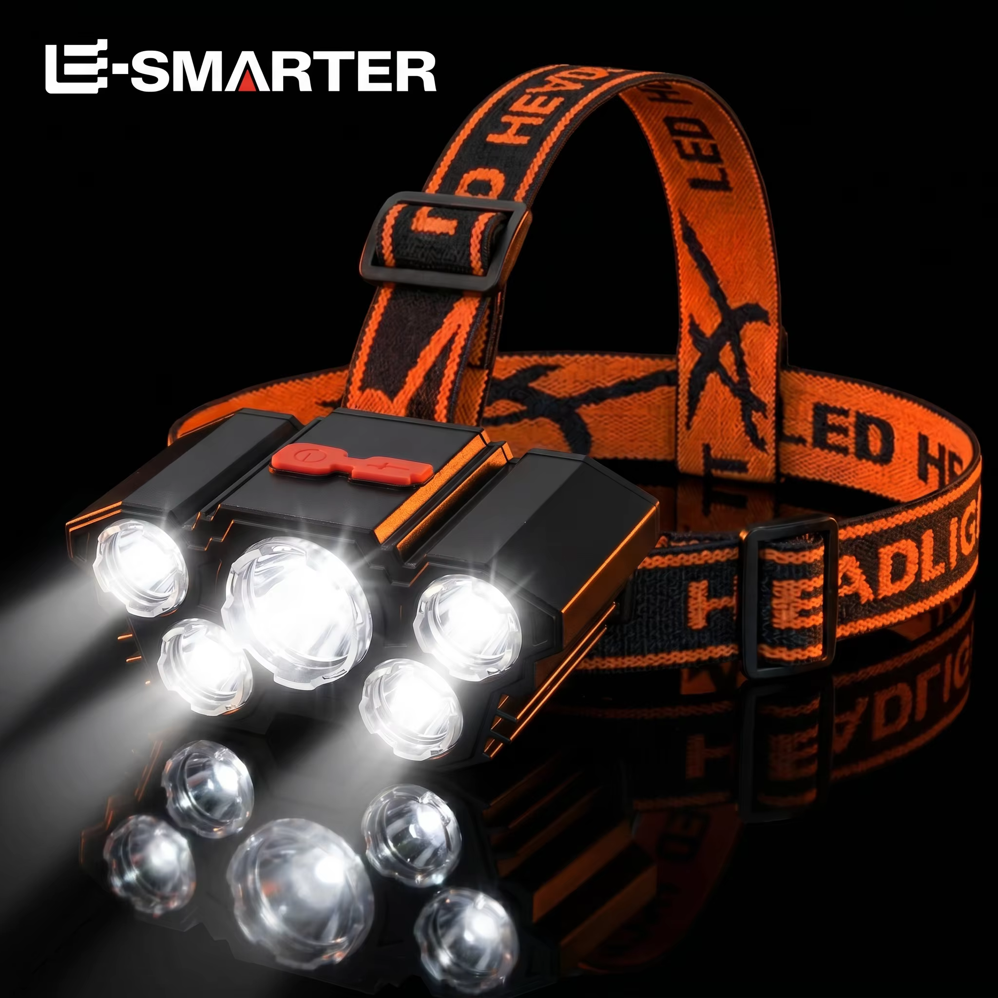 Lampe de poche à 5 LED