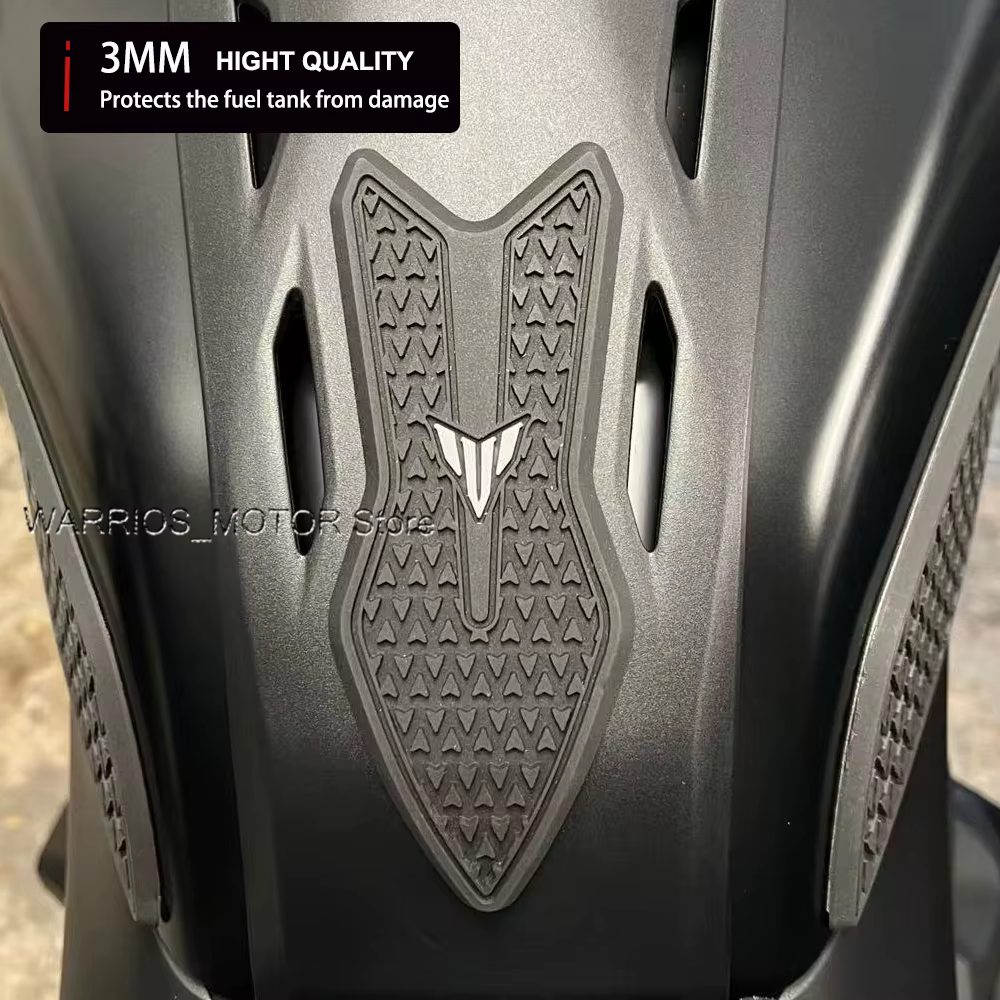 Mt 07 MT07 pour Yamaha MT 07 2025 accessoires de moto tampons de réservoir en caoutchouc autocollants Kits décalcomanies accessoires de moto