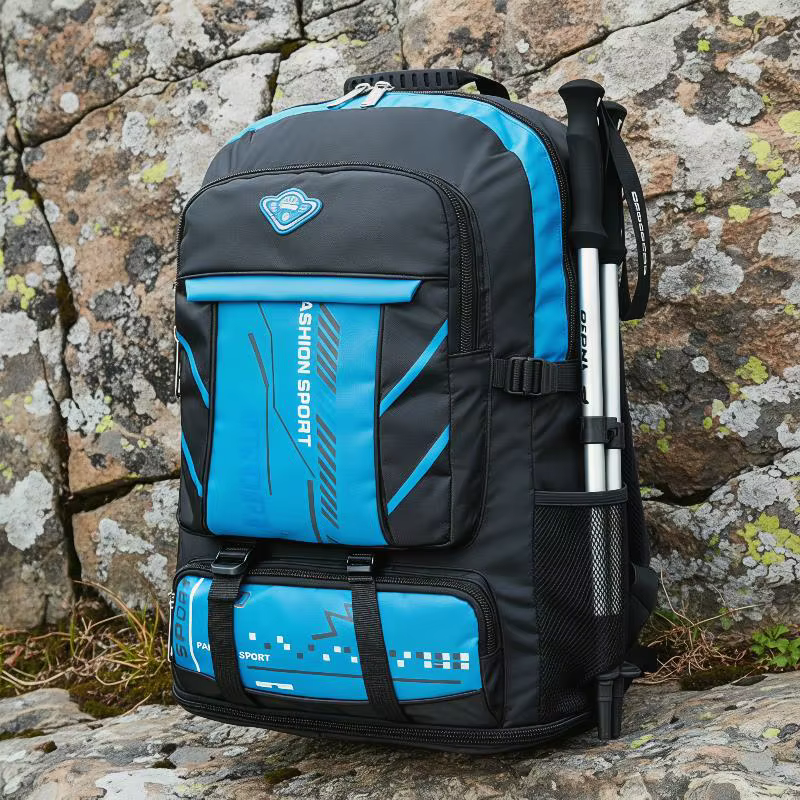 Sac à dos de sport imperméable grande capacité avec plusieurs poches et bretelles rembourrées