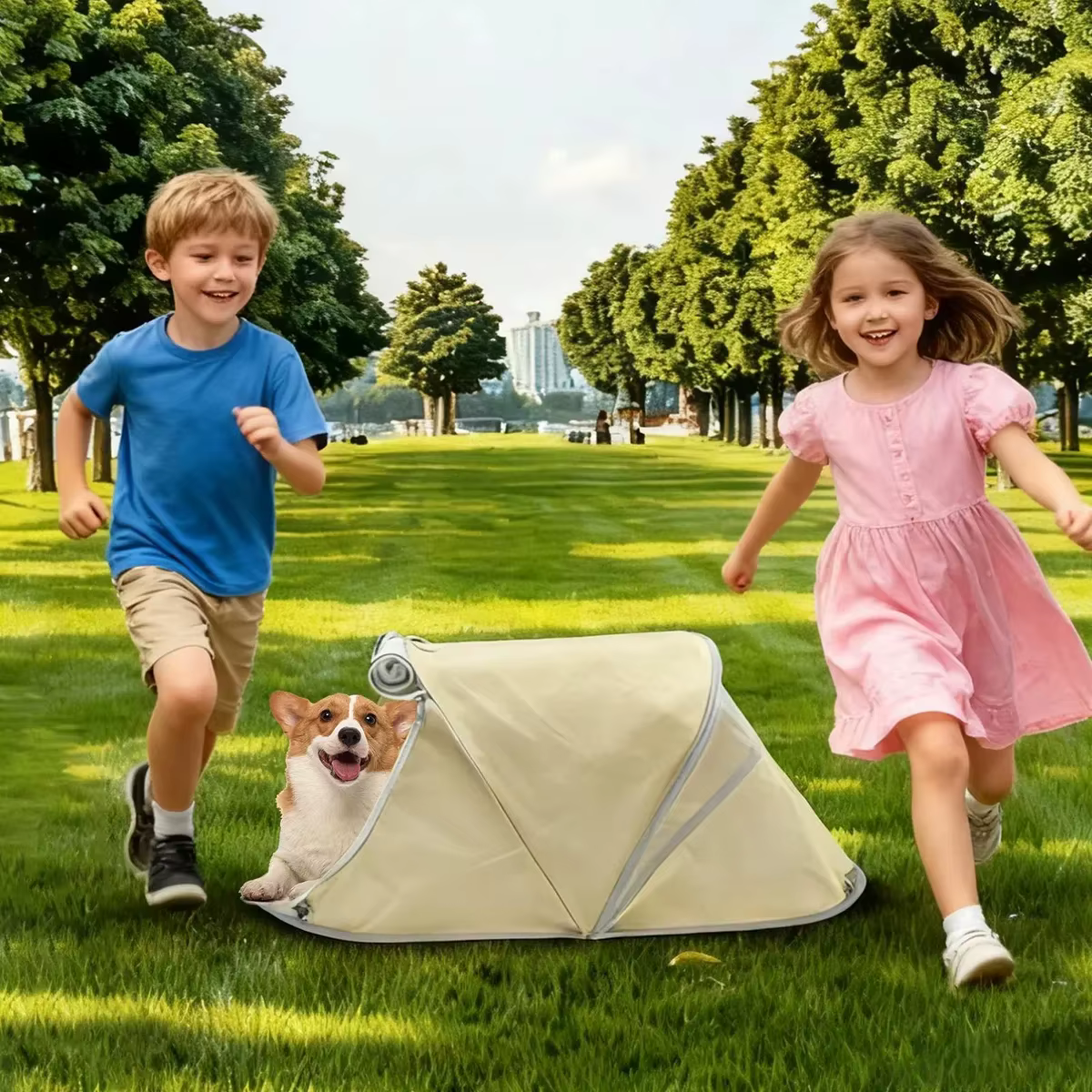 Tente pliable pour animaux de compagnie