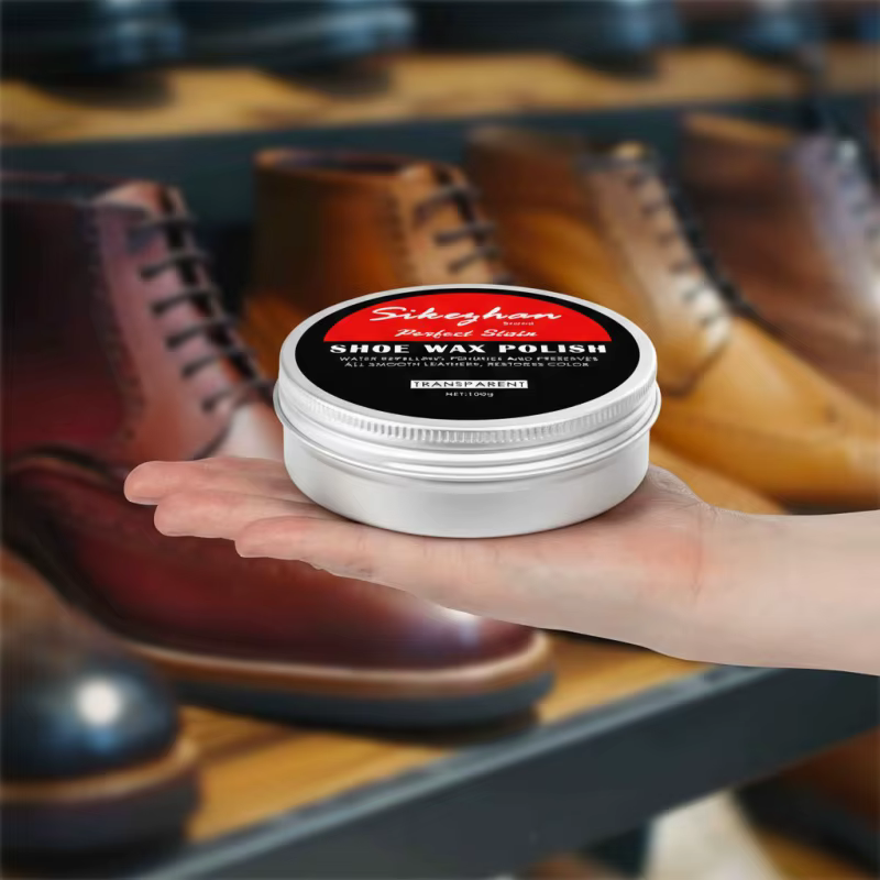 Crème de soin pour chaussures en cuir