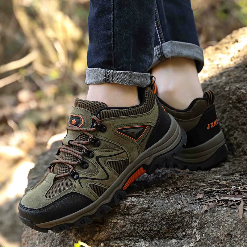 JXMHL – chaussures de randonnée en cuir suédé pour hommes