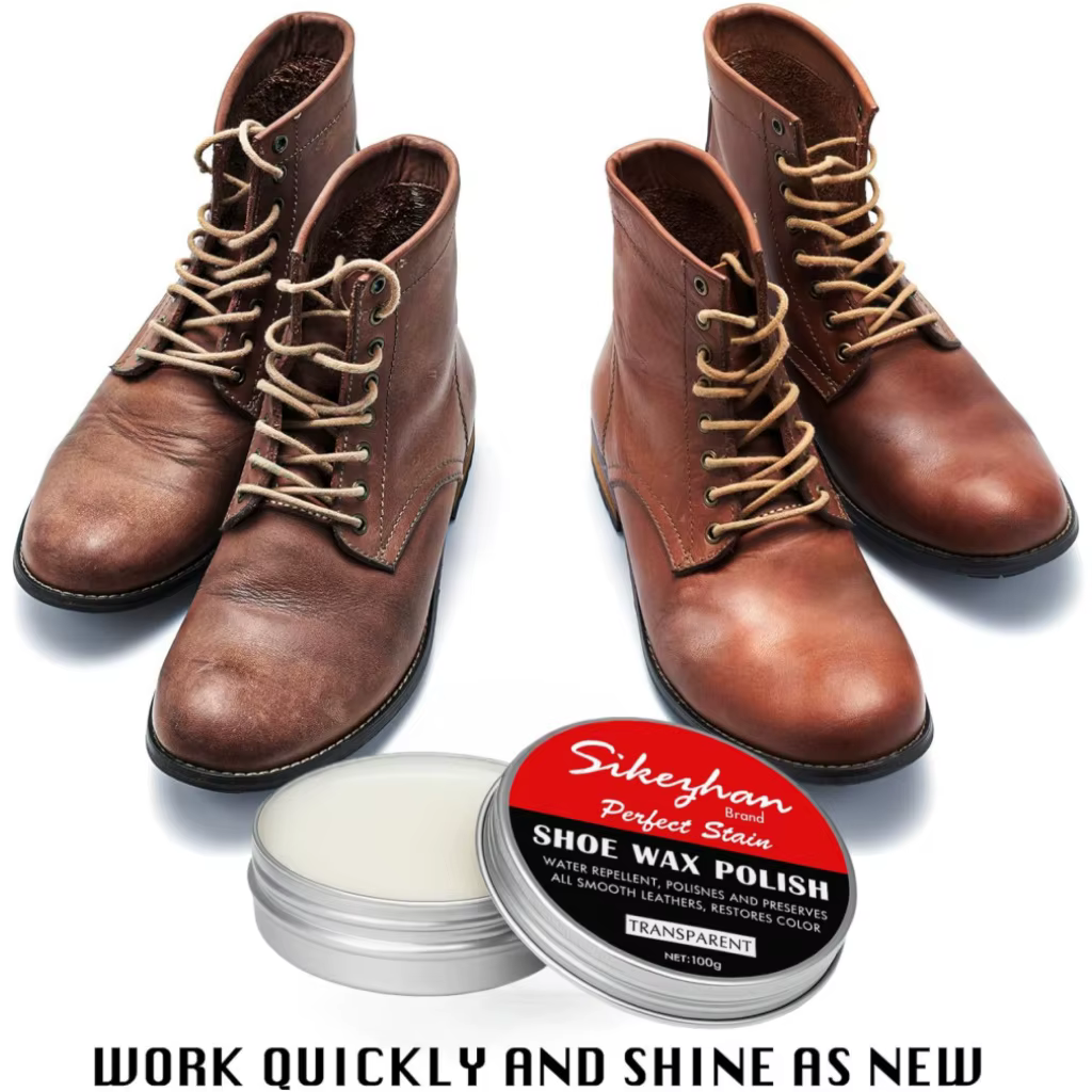 Crème de soin pour chaussures en cuir