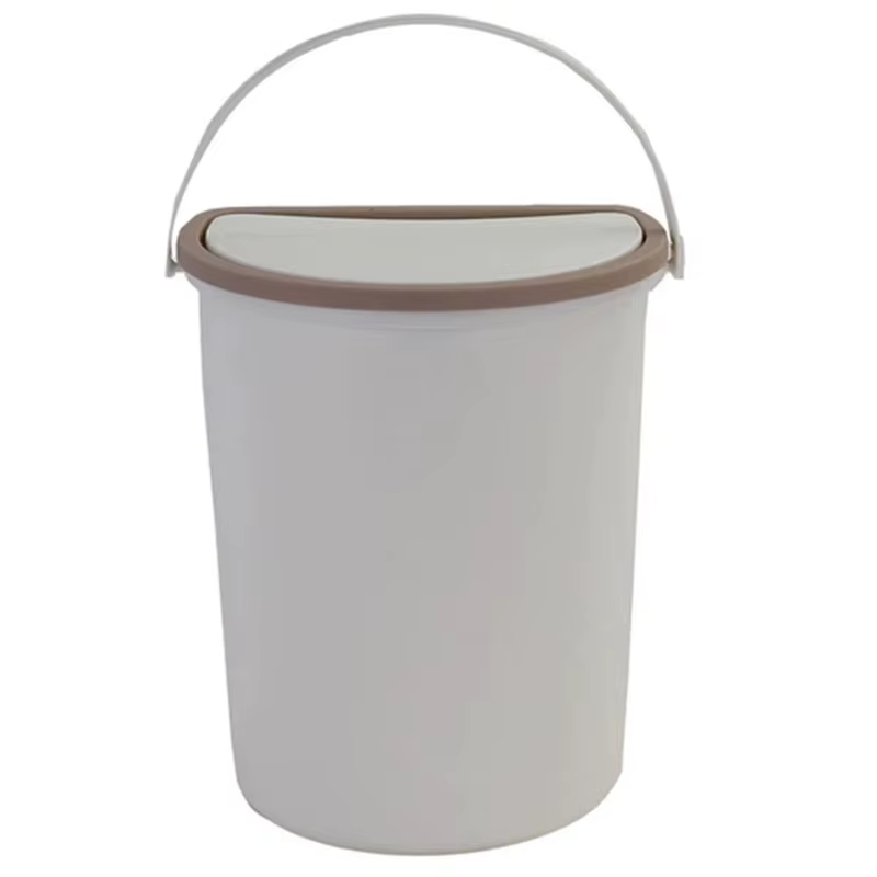 Poubelle en plastique de 10L avec couvercle pour camping-car