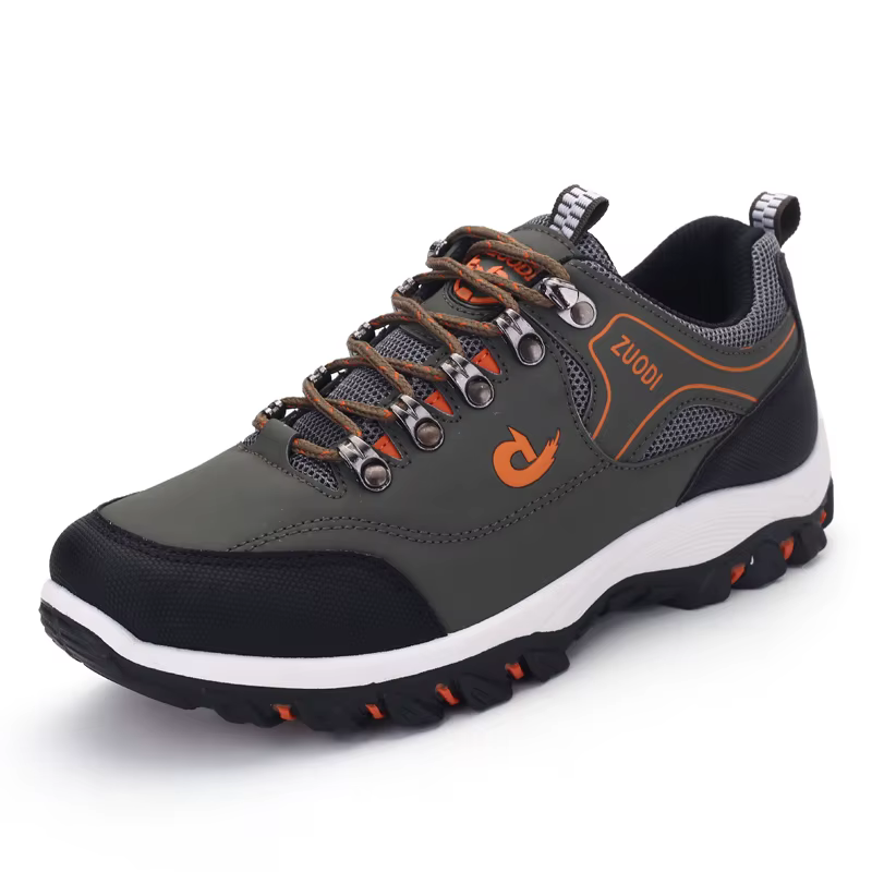 Chaussures de randonnée imperméables en cuir PU pour hommes