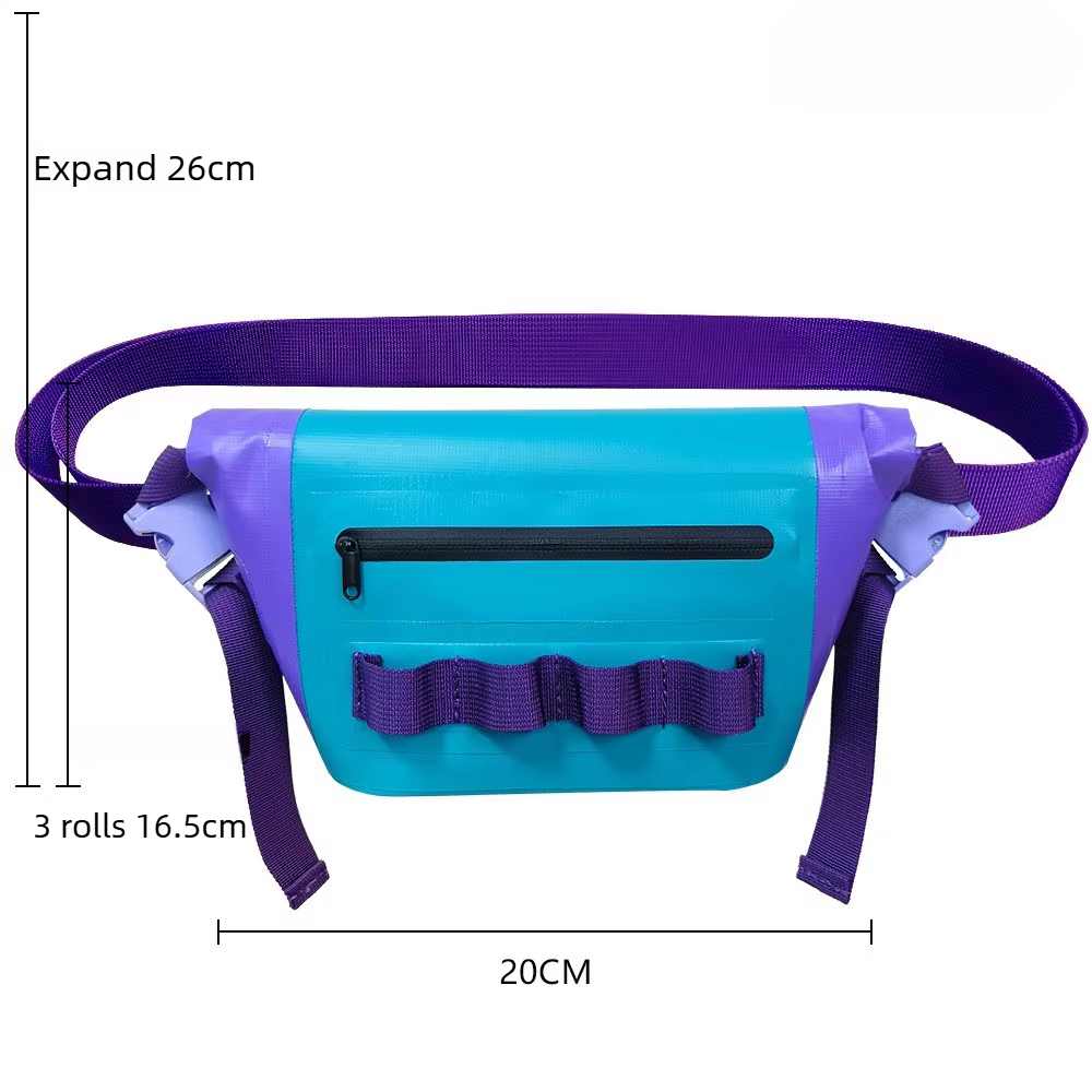 Sac étanche flottant pour la taille