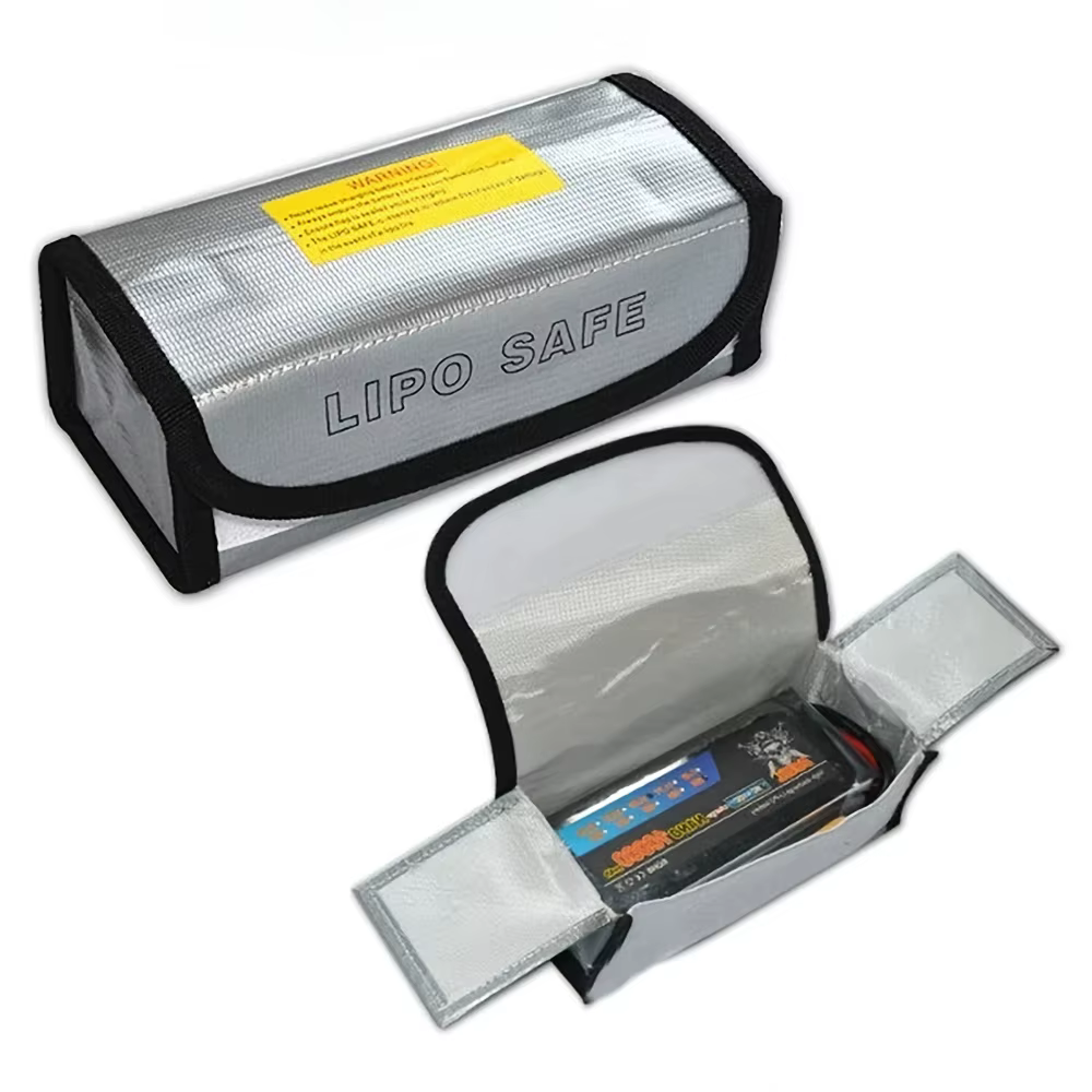 Batterie Lipo étanche et ignifuge, sac de sécurité antidéflagrant, batterie Lipo résistante au feu, Drone de course FPV, modèle RC/alimentation Mobile