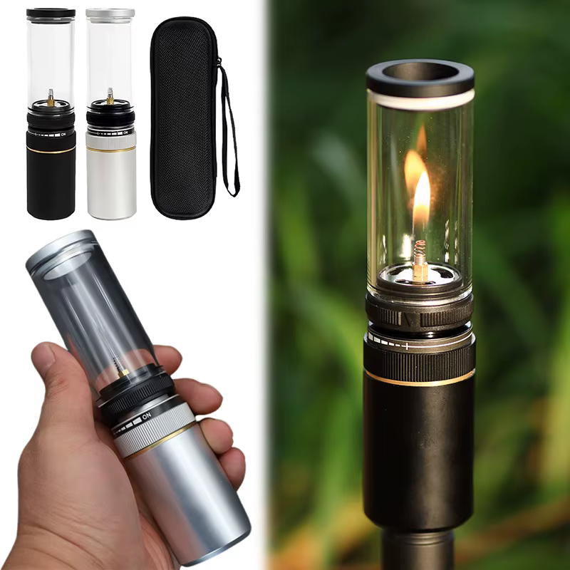 Lampe à gaz de camping coupe-vent extérieure