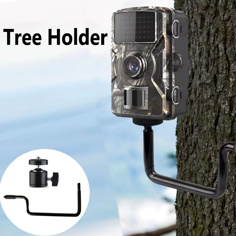 Support d'arbre de caméra de suivi, support d'arbre de caméra de chasse Portable pour jeu de Trailcam, accessoire de chasse en plein air