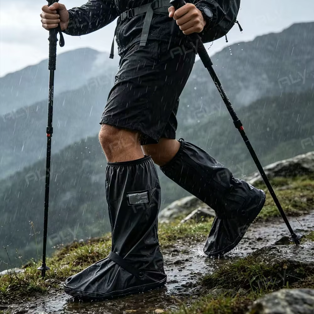 Couvre-bottes de pluie à tige haute