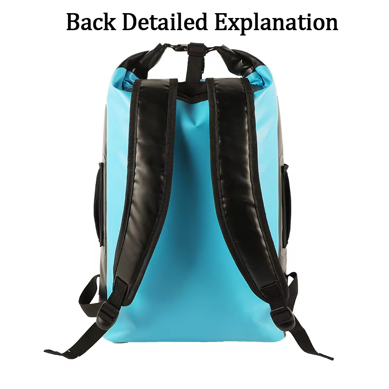Sac à dos étanche 30L pour activités de plein air-sac de sport de séparation sèche et humide avec bandes réfléchissantes