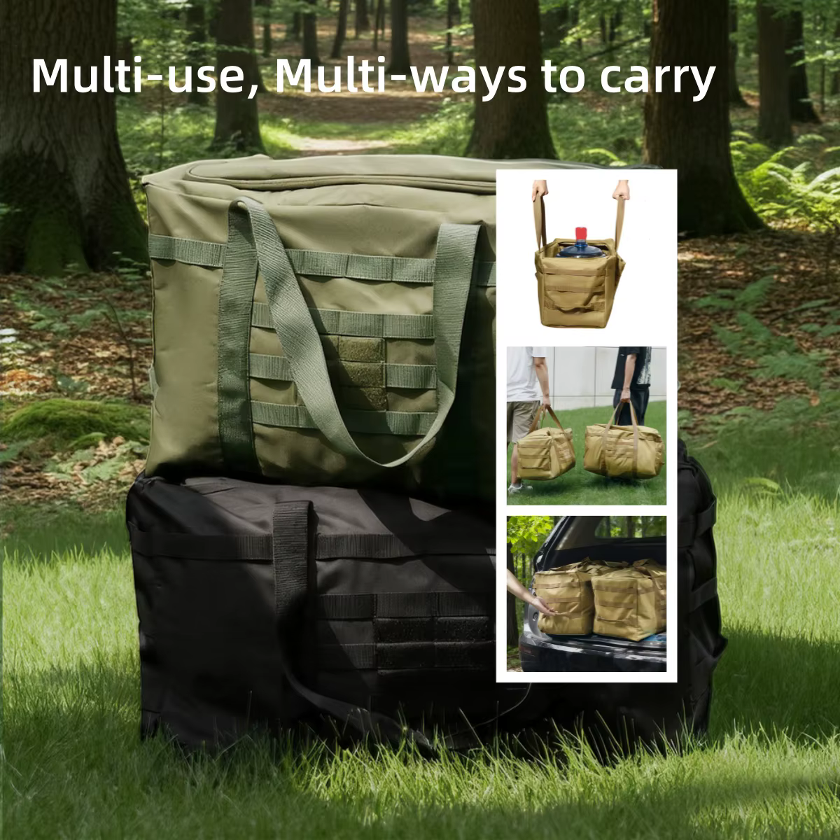 Sac polochon pour bagages